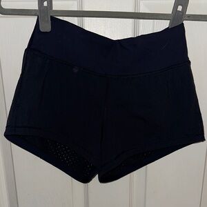 Lululemon Athletica Dark Blue Athletic Shorts